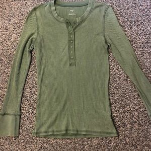 American Eagle ribbed long sleeve